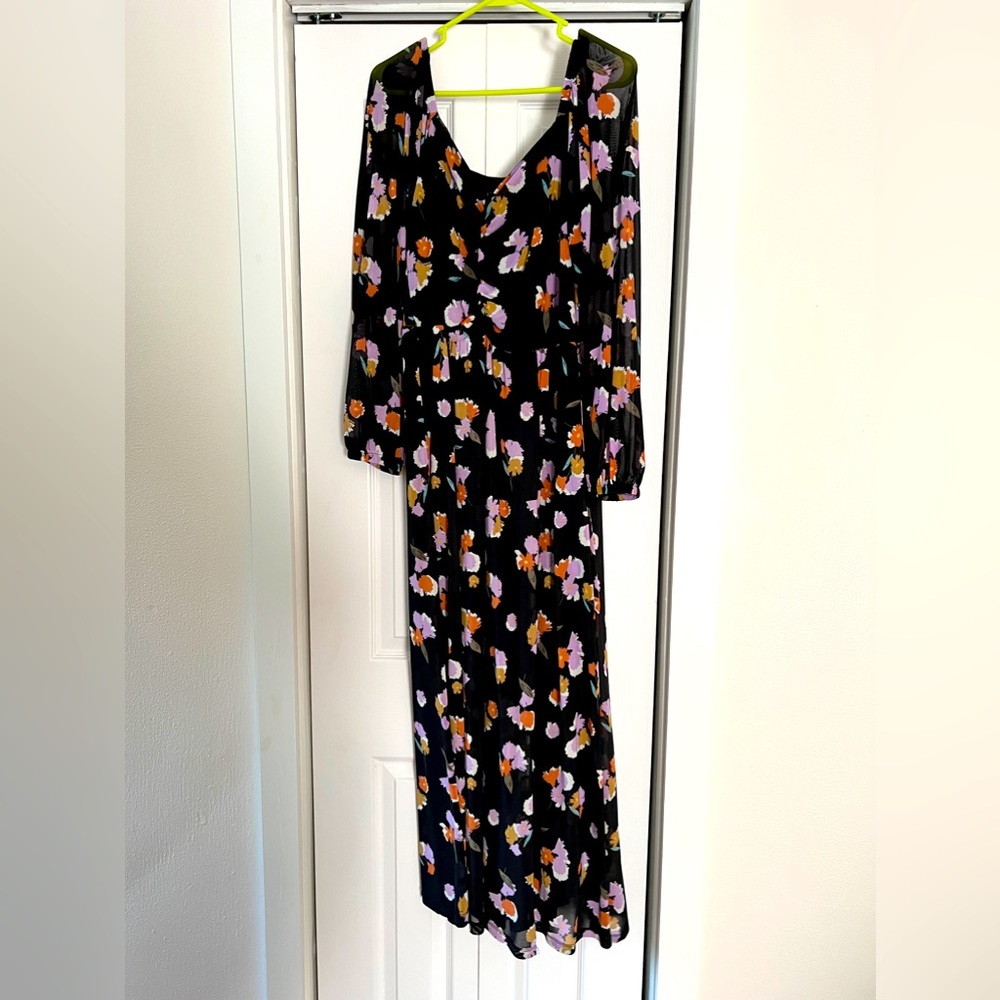 Floral maxi dress